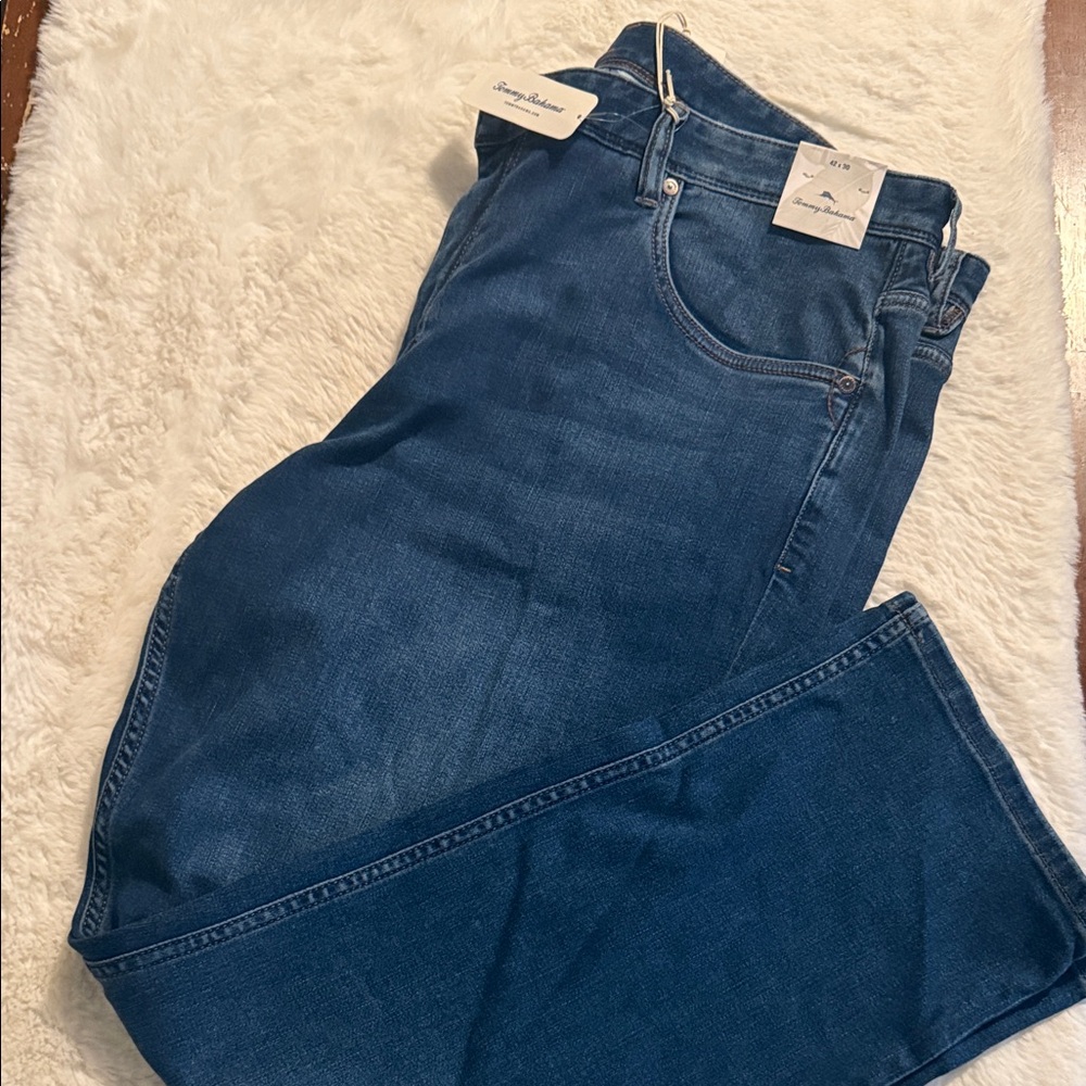 Tommy Bahama Dark Blue Straight Jeans